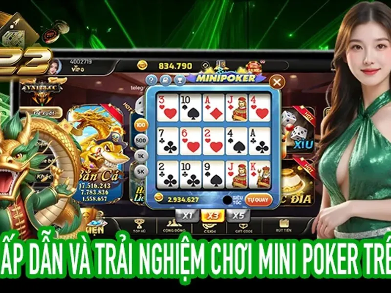 Hình ảnh bài Texas Hold'em tại MCW77 Casino